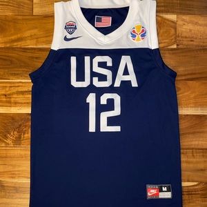 Nike 2019 Fiba World Cup Myles Turner Jersey NICE